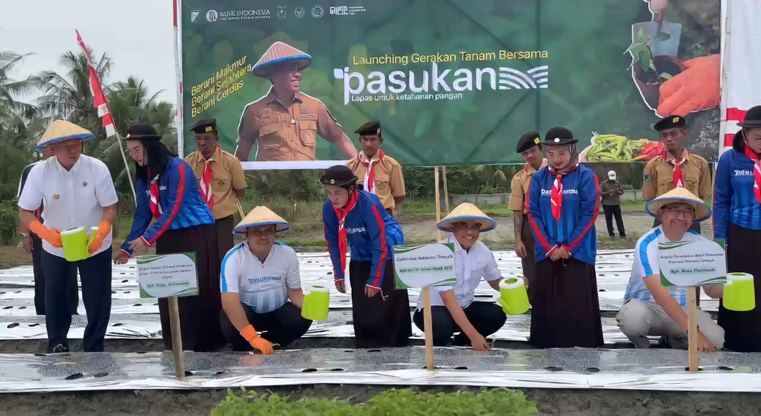 Ribuan Rica Ditanam di Kebun Lapas Palu, Dukung Ketahanan Pangan Lewat Program PASUKAN