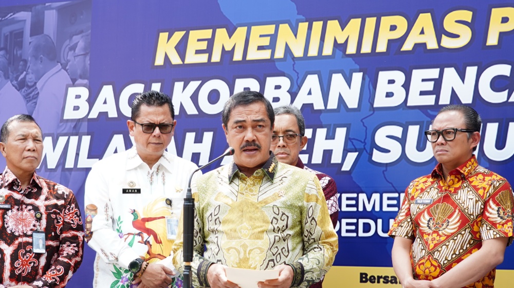 Wujud Solidaritas Nasional, Kemenimipas Kirimkan Bantuan Kemanusiaan Kepada Korban Bencana Alam Sumatra