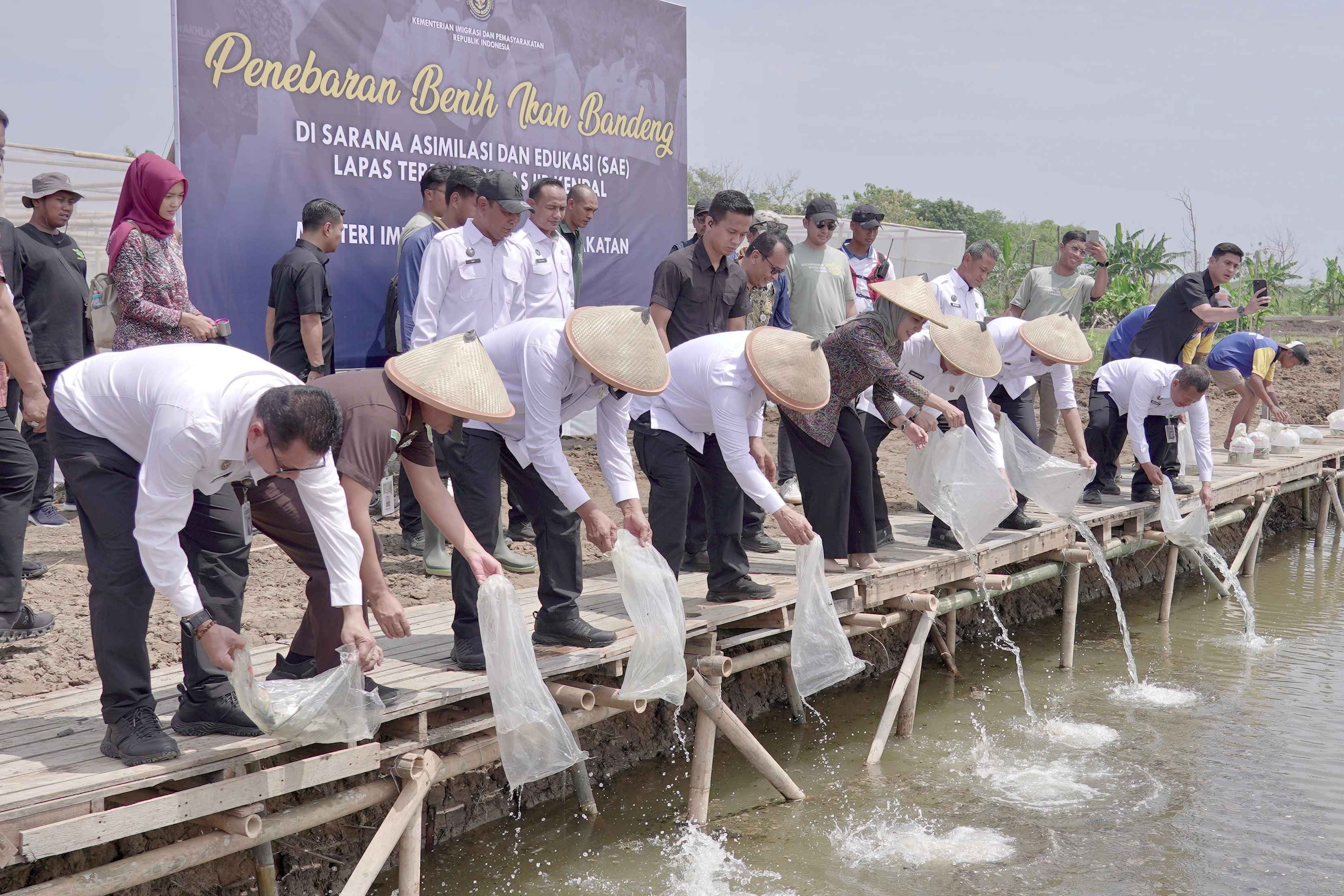 Tinjau Lapas Terbuka Kendal, Menteri Agus Komitmen Ubah Lahan Idle Jadi Lahan Produktif