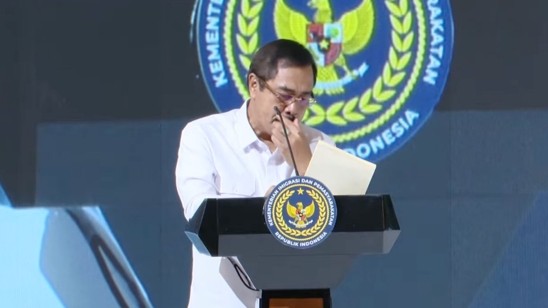 Luapan Emosi Menteri Agus saat Beri Arahan ke Jajaran Kemenimipas