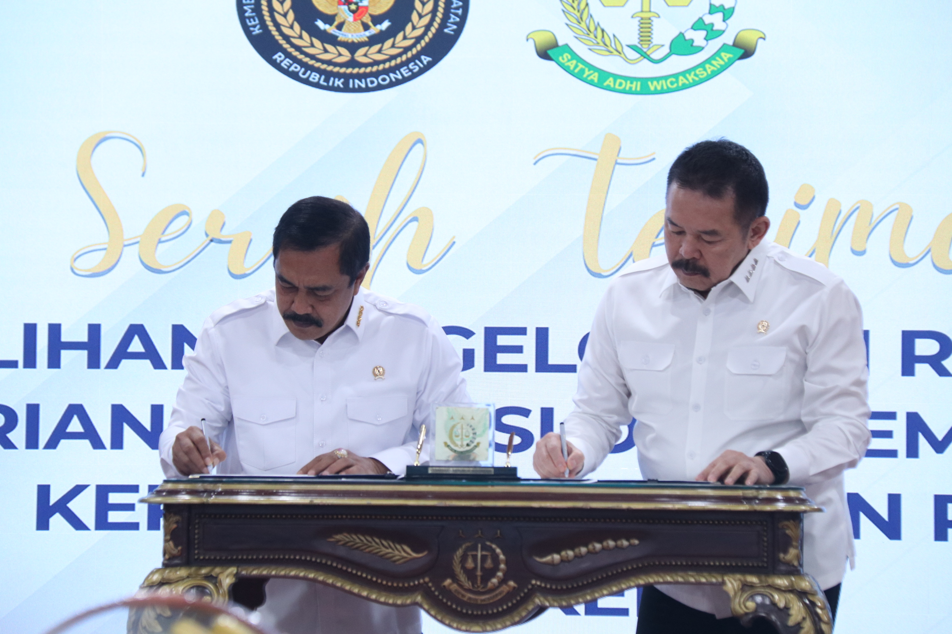 Kemenimipas dan Kejaksaan RI Laksanakan Serah Terima Pengalihan Rupbasan Tahap II