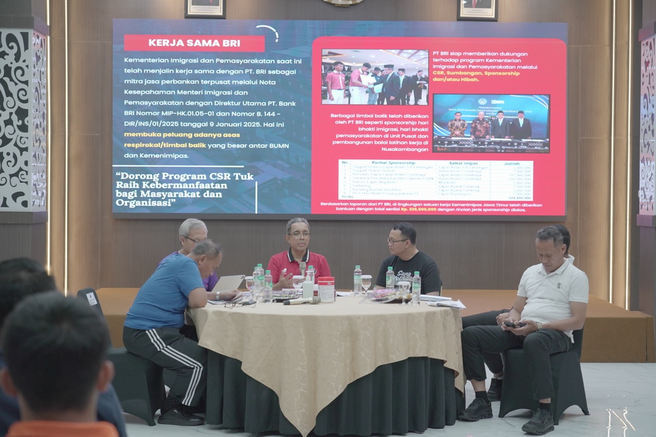 Coffee Morning Sekjen Mendengar, Asep Kurnia Ajak Jajaran Kompak Jalankan Program Prioritas