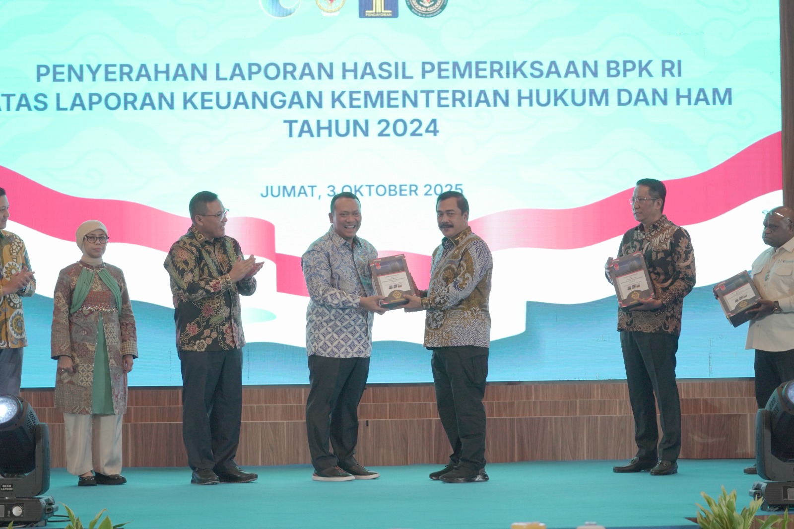 Kemenimipas Perkuat Konsistensi Prestasi Kemenkumham  Meraih WTP ke-16 dari BPK