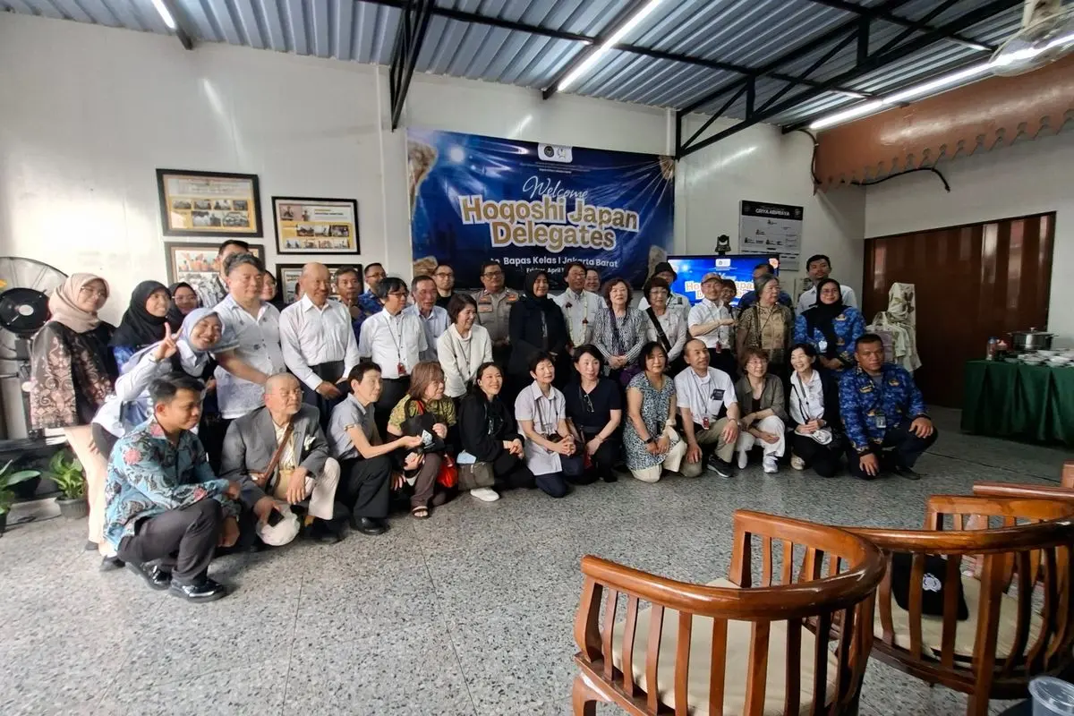 Kunjungi Bapas Jakbar, Delegasi Hogoshi Jepang Apresiasi Program Reintegrasi Sosial Berbasis Kemandirian