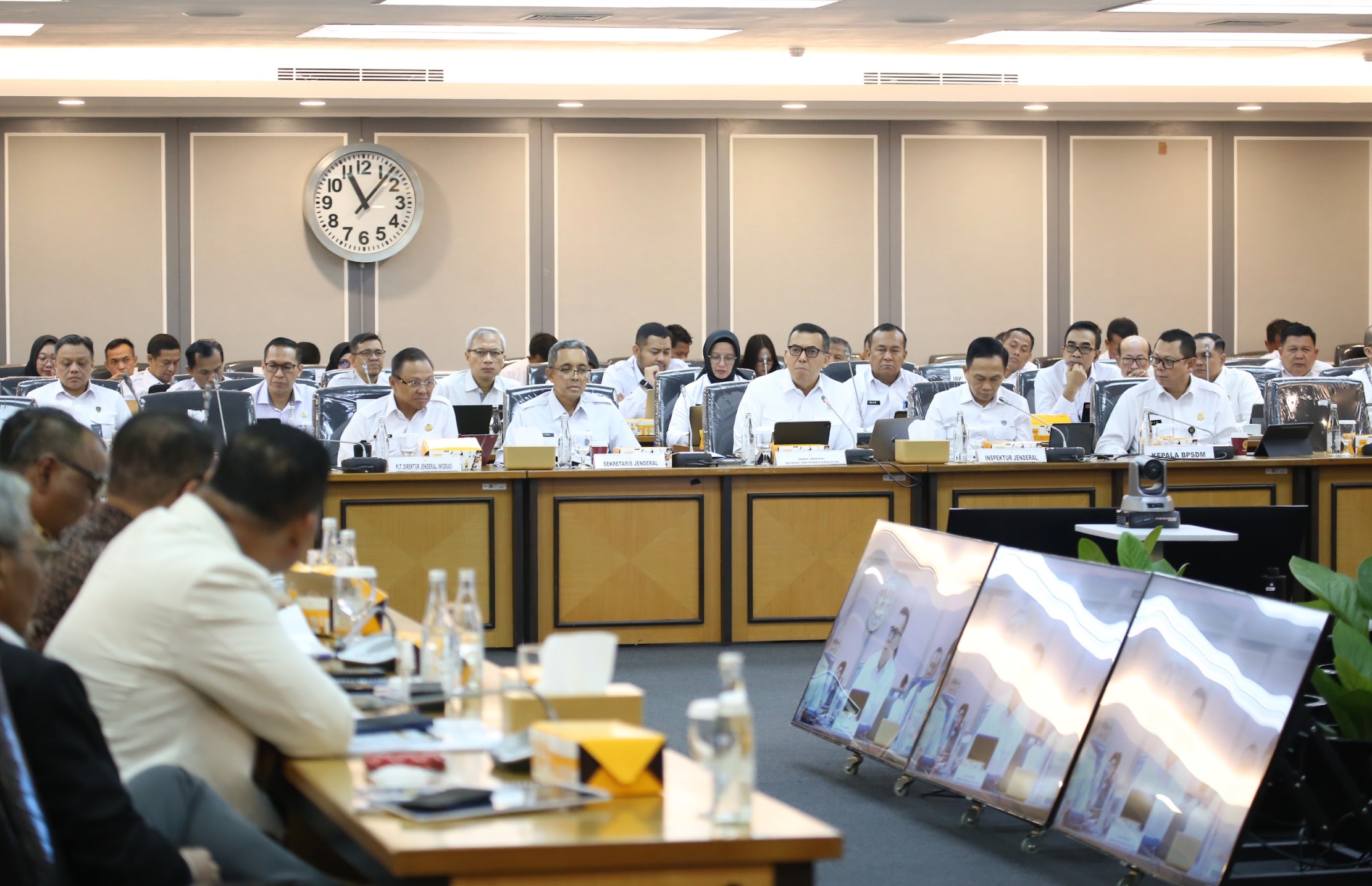 Kemenimipas Sampaikan Kinerja Keuangan 2024 di Hadapan Komisi XIII DPR RI