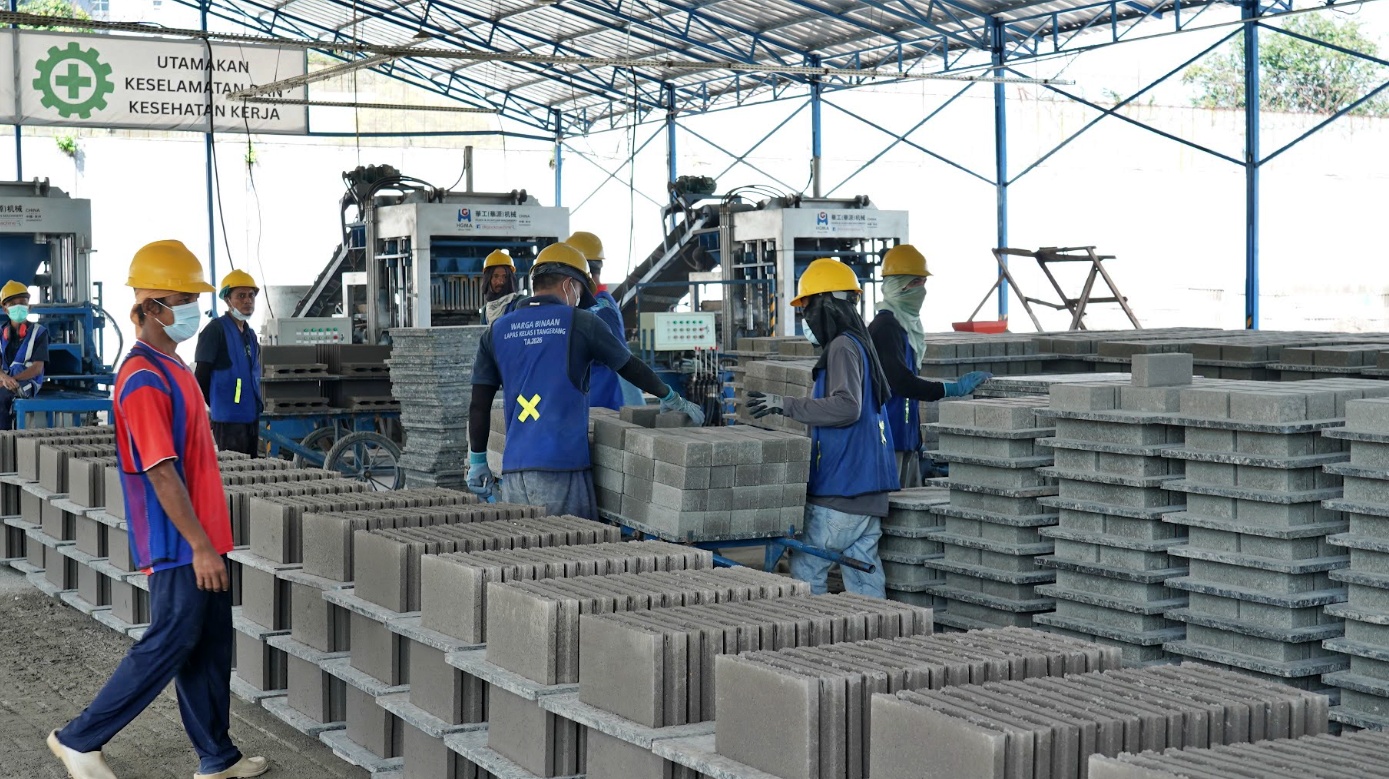 Warga Binaan Lapas Tangerang Sukses Olah Limbah FABA Jadi Material Konstruksi Berstandar WIKA