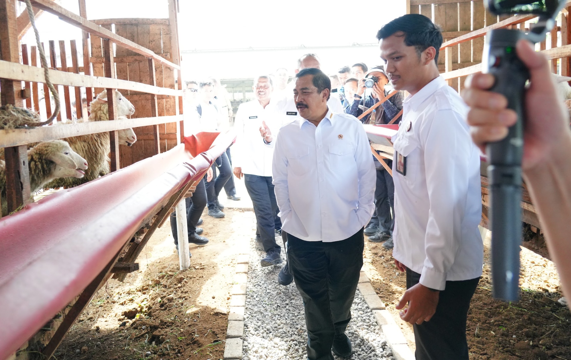 Dorong Ketahanan Pangan dan Ekspor Hasil Binaan, Menteri Imipas Tinjau SAE Lapas Malang