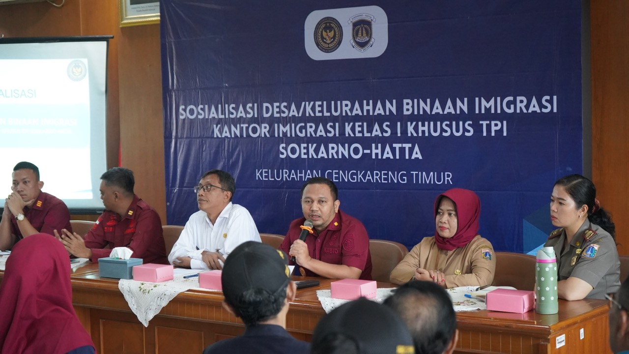 Imigrasi Soekarno-Hatta Gelar Sosialisasi Desa Binaan di Kelurahan Cengkareng Timur