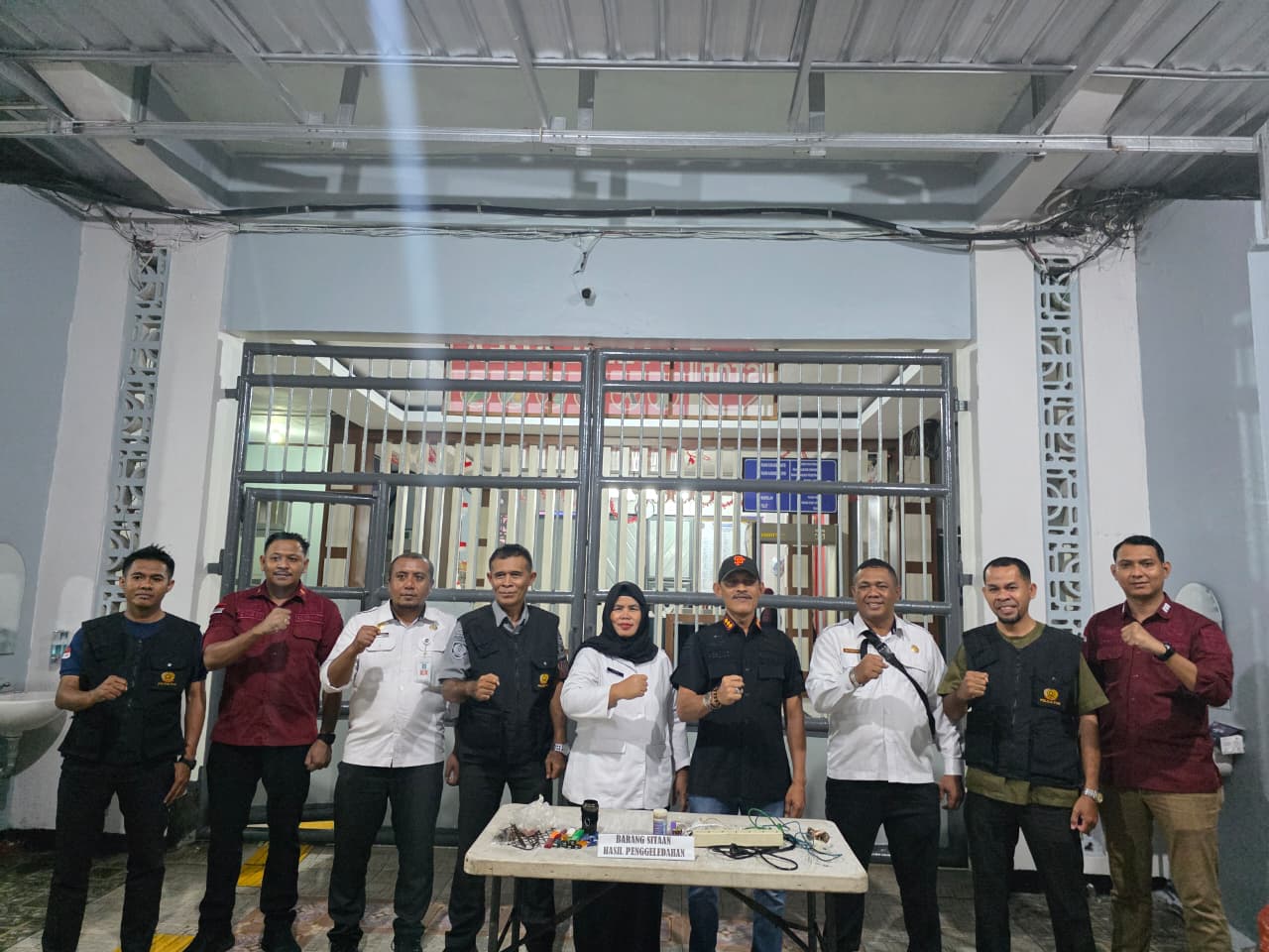 Tegaskan Komitmen Bebas Narkoba, Lapas Ambon dan Kanwil Maluku Gelar Penggeledahan Insidental