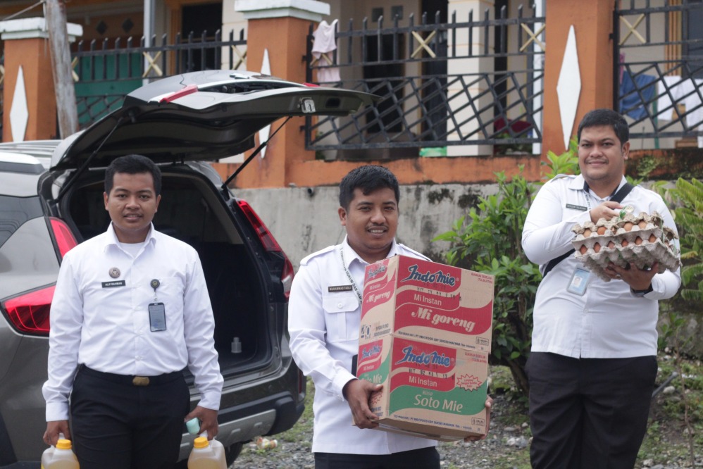 Imigrasi Banggai Tebar Kebahagiaan di Panti Asuhan Lewat Berbagi Sembako