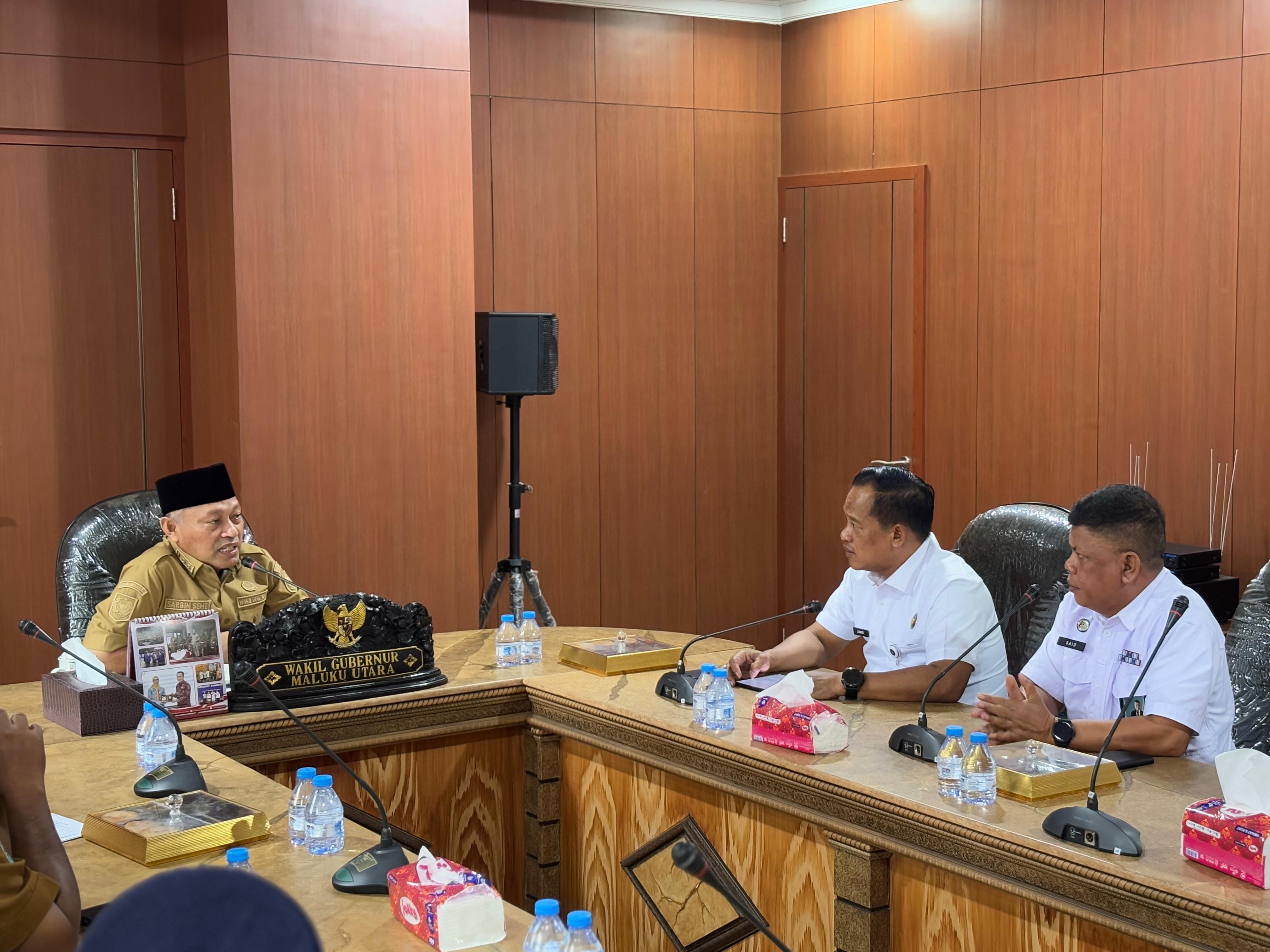 Sinergi Kanwil Ditjenpas Maluku Utara dan Pemprov Malut Bahas Persiapan Implementasi KUHP Baru