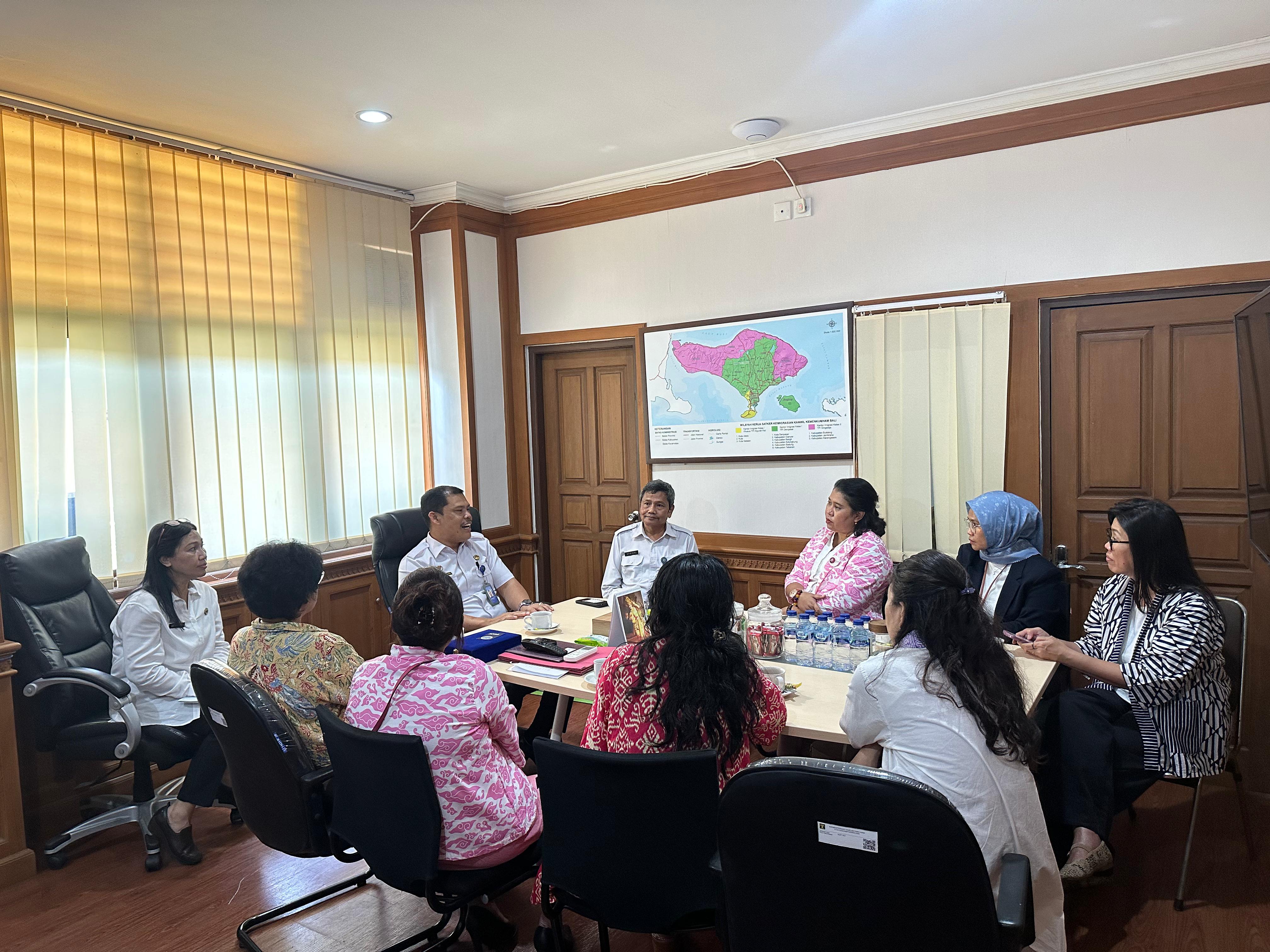 Kanwil Ditjen Imigrasi Bali Bangun Sinergi Kepastian Hukum bagi Pasangan Perkawinan Campuran