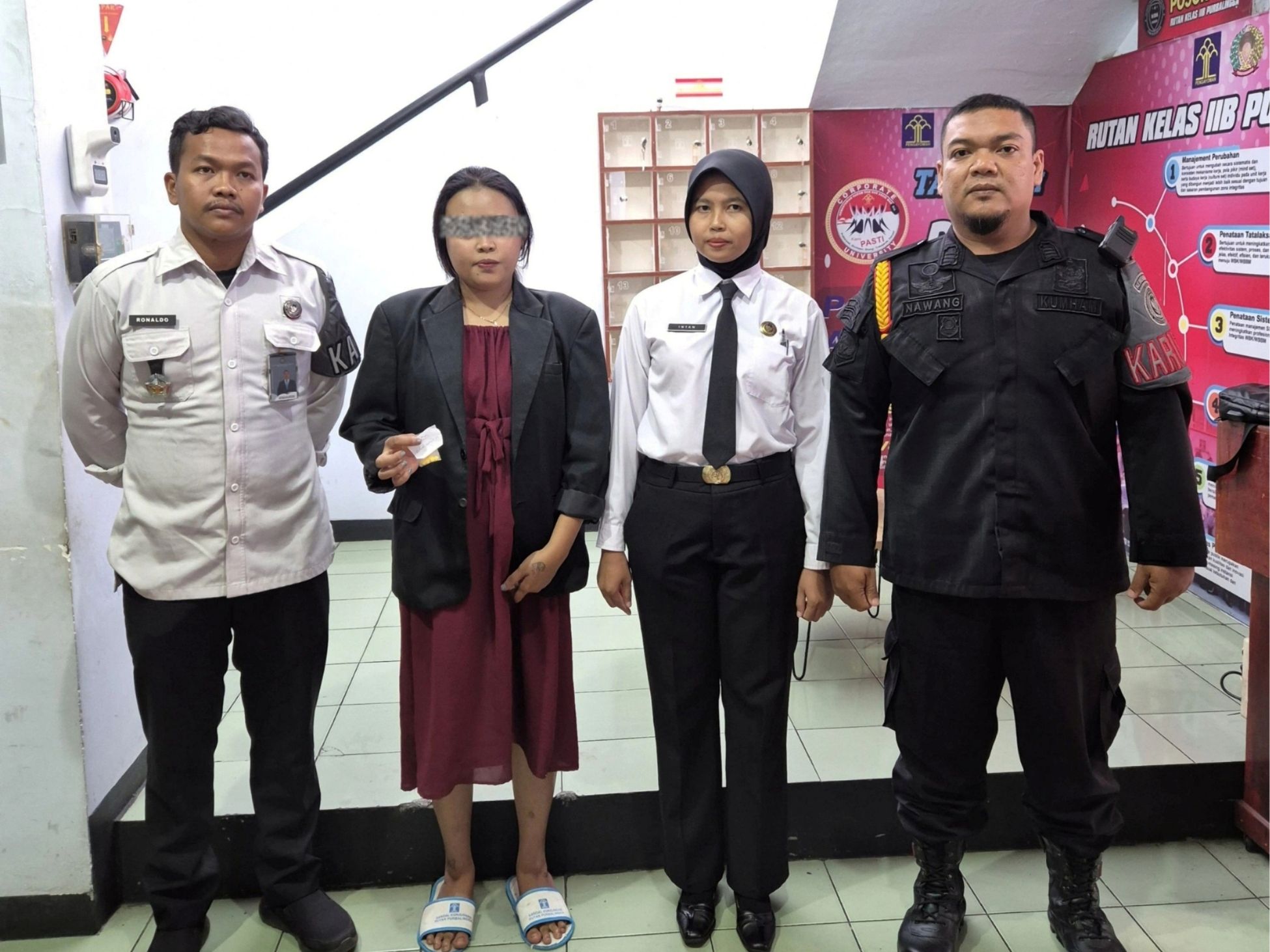 Rutan Purbalingga Gagalkan Penyelundupan Obat Terlarang dalam Bra