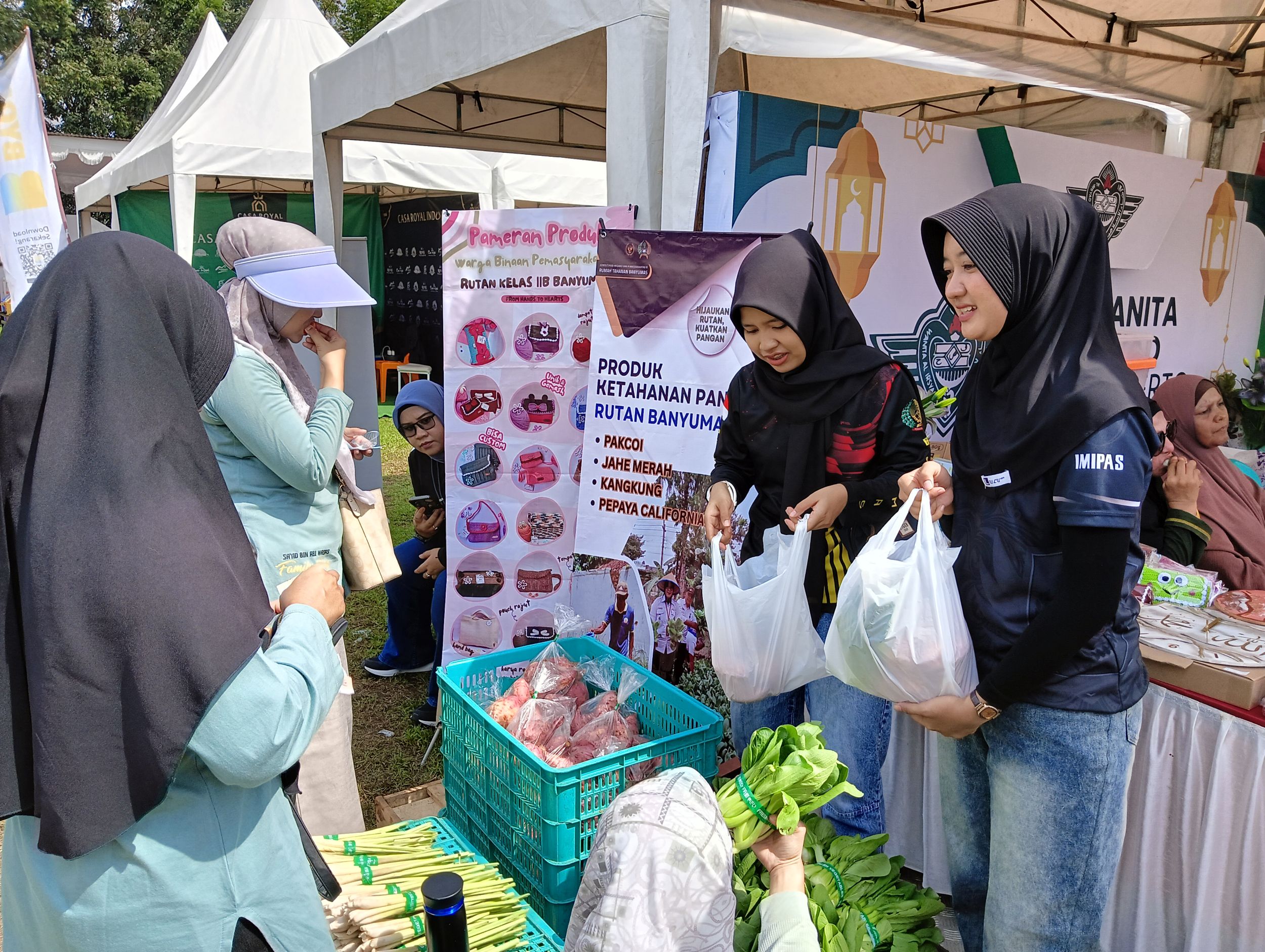 Produk UMKM dan Ketahanan Pangan Rutan Banyumas Ramaikan Education Expo Al Irsyad Al Islamiyah Purwokerto 2025