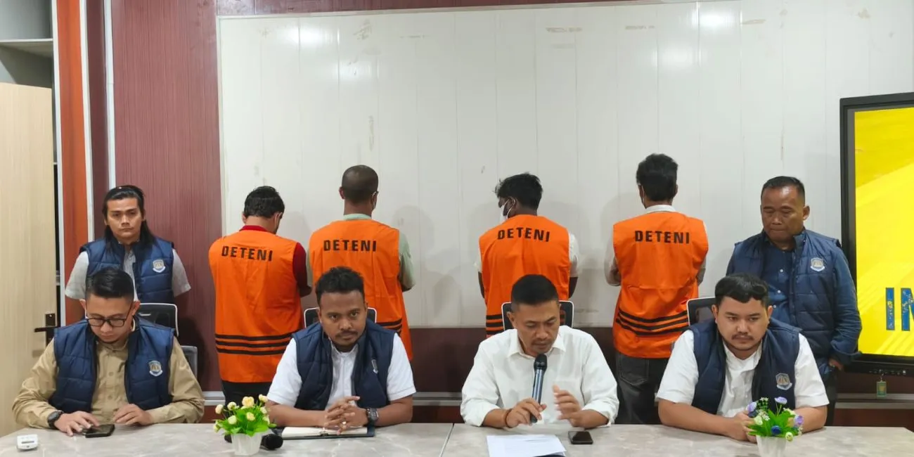 Kantor Imigrasi Serang Tangkap Empat WNA Pelanggar Izin Tinggal