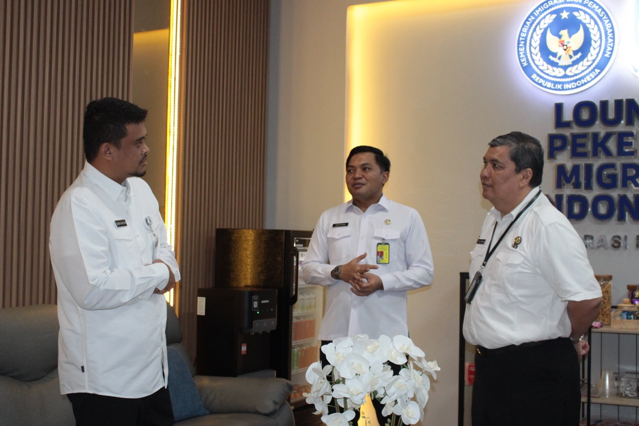 Terima Tinjauan Gubernur, Imigrasi Sumut Tunjukkan Modernisasi Layanan Lewat Autogate 