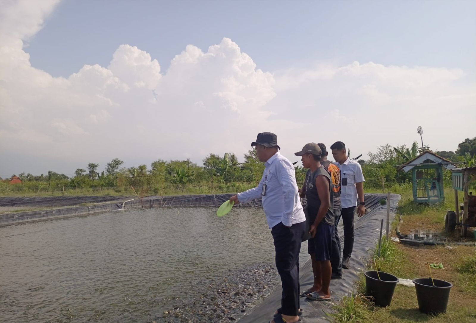 Wujudkan Ketahanan Pangan, Lapas Terbuka Kendal Membuka Lahan Perkebunan Baru 