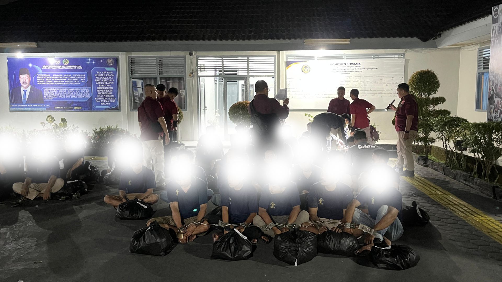 Atasi Overcrowding, Kanwil Ditjenpas Jambi Pindahkan 57 Narapidana Lapas Jambi
