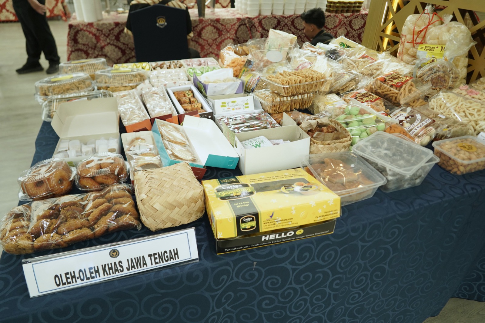 Dorong Pertumbuhan UMKM Nasional, Halalbihalal Kemenimipas Bertabur Produk Lokal