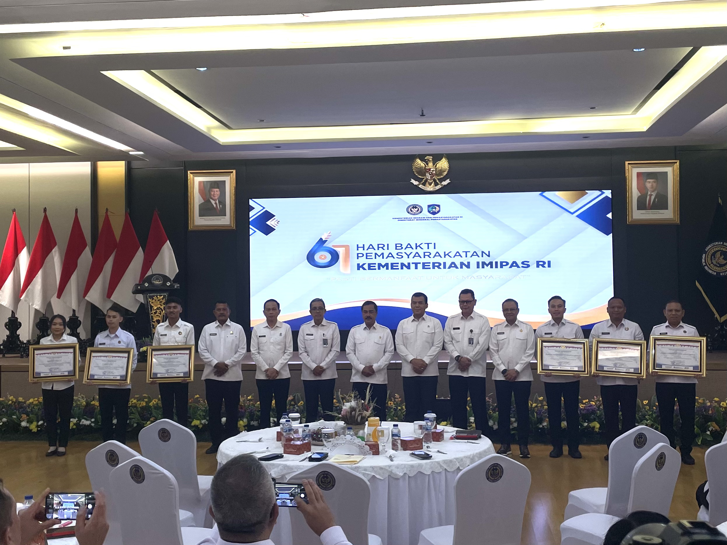 Hari Bakti Pemasyarakatan Ke-61, Tegaskan Komitmen Pasti Bermanfaat untuk Masyarakat