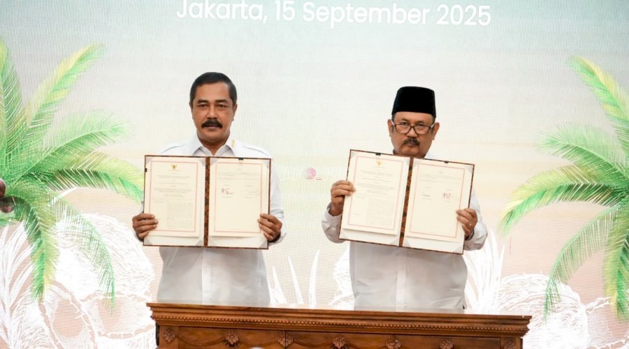 Dukung Ketahanan Pangan, Kemenimipas dan Kementerian PPN/Bappenas Sepakat Kembangkan Hilirisasi Kelapa