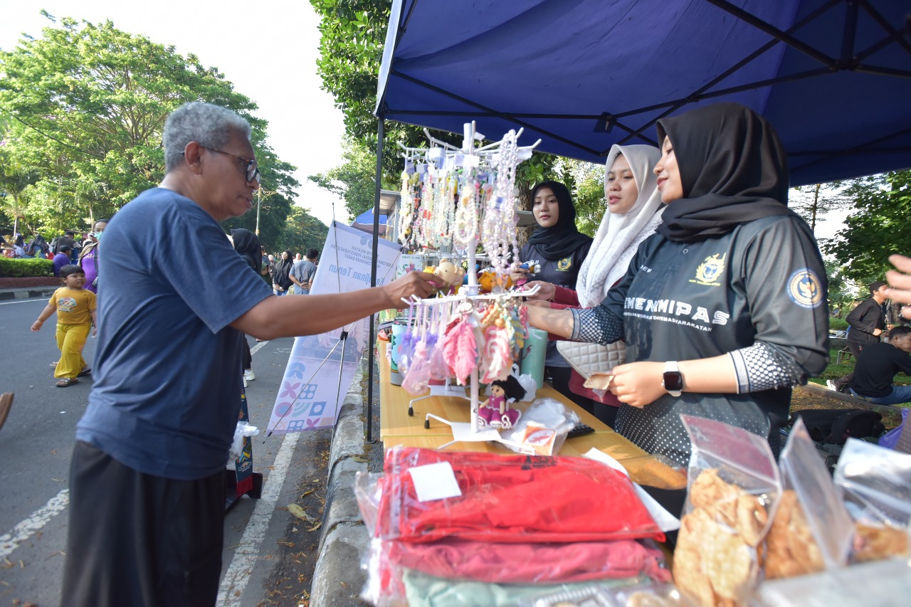 Kanwil Ditjenpas NTB Promosikan Produk Warga Binaan pada Gelaran Car Free Day 