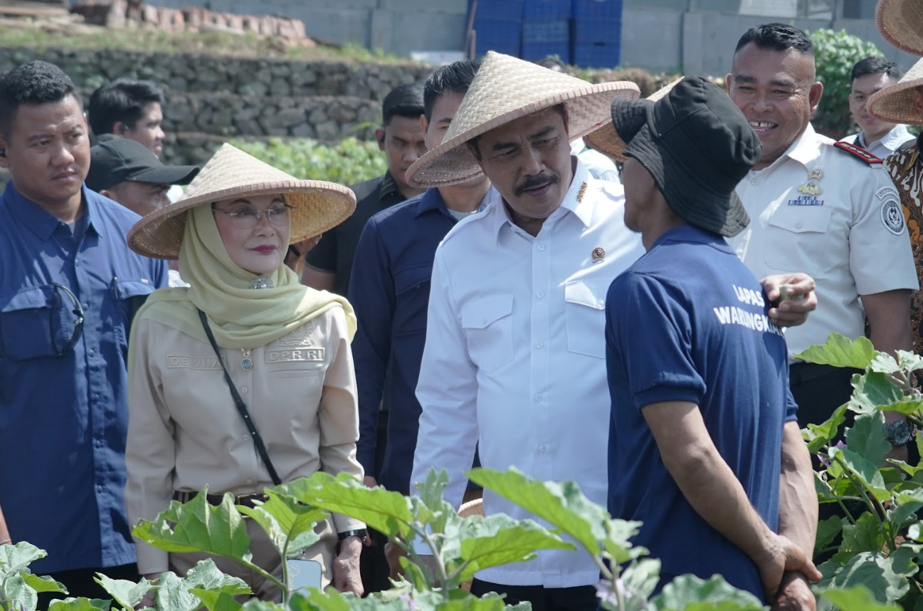 Program Bedah Rumah dan Ketahanan Pangan Kemenimipas Tuai Apresiasi DPR RI
