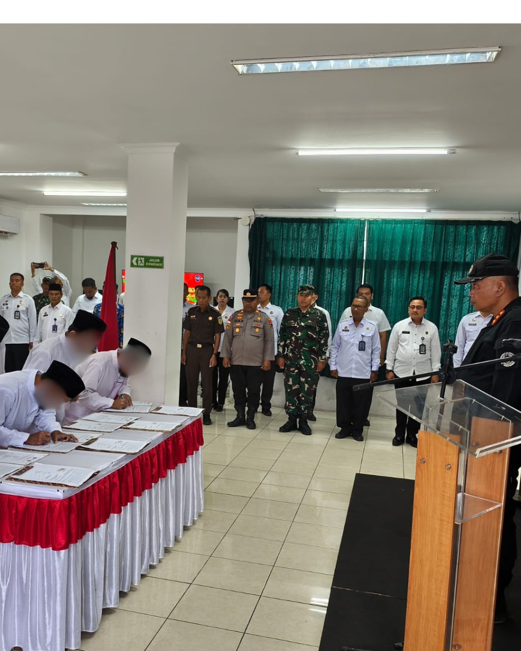 Lapas Pasir Putih Nusakambangan Pertegas Komitmen Deradikalisasi, Delapan Napiter Ikrar Setia kepada NKRI