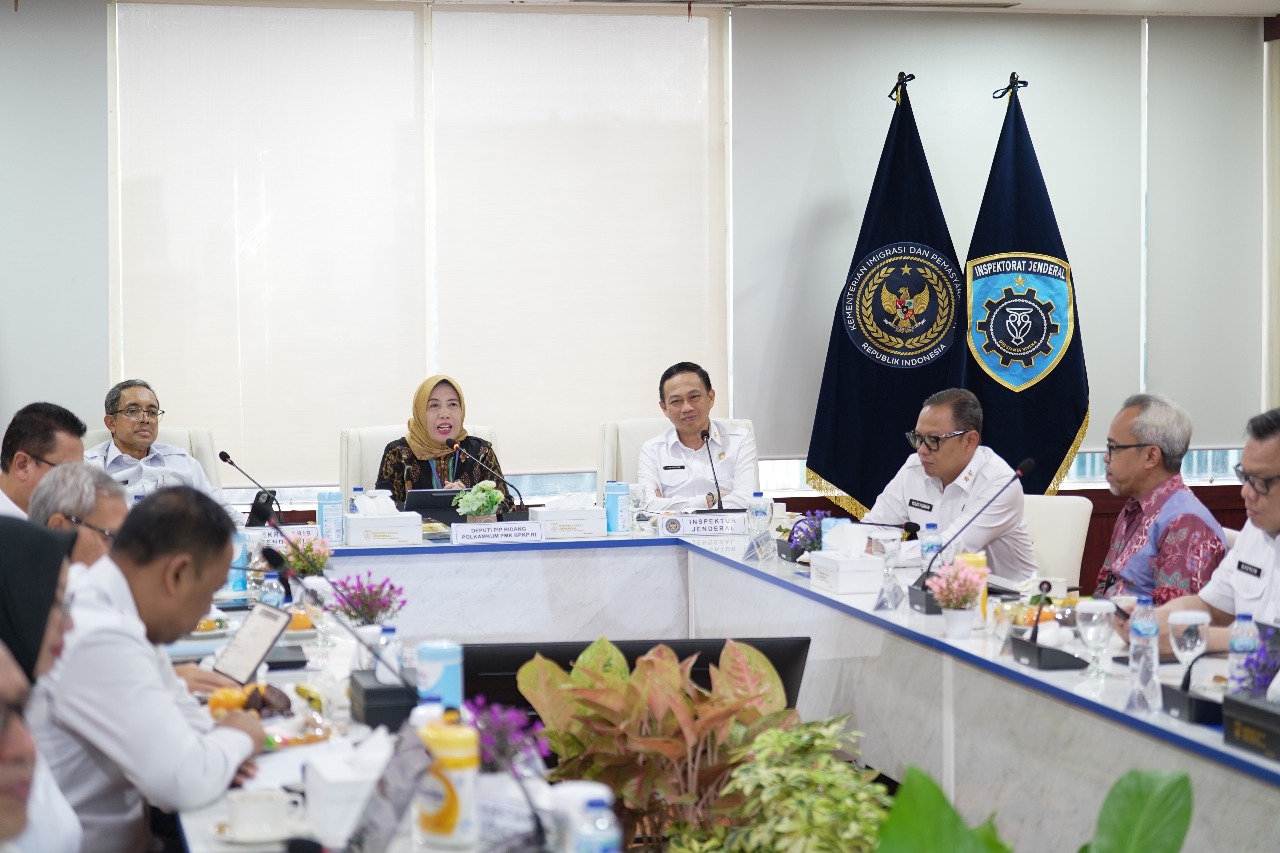 Samakan Persepsi Implementasi 3 Lini, Itjen Kemenimipas Gandeng BPKP