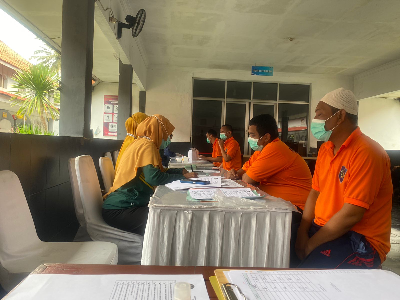 Deteksi Dini Penyakit Menular, Rutan Banyumas Gelar Tes Kesehatan HIV dan HPV DNA