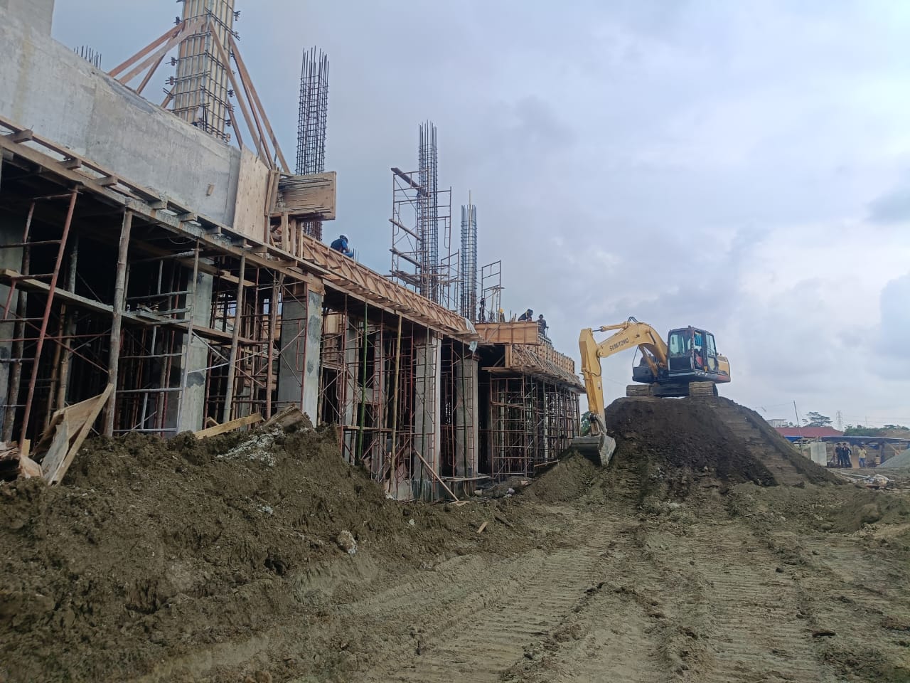 Kanwil Ditjenim Sulteng Pantau Progres Pembangunan Kantor  Imigrasi Morowali, Capai 57 Persen