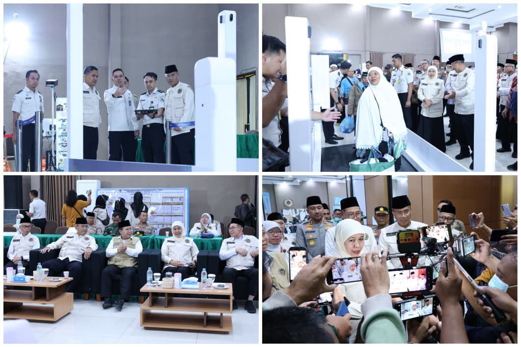 Tuai Apresiasi Gubernur Jatim, Pemeriksaan Imigrasi Jemaah Haji Semakin Efektif dan Efisien