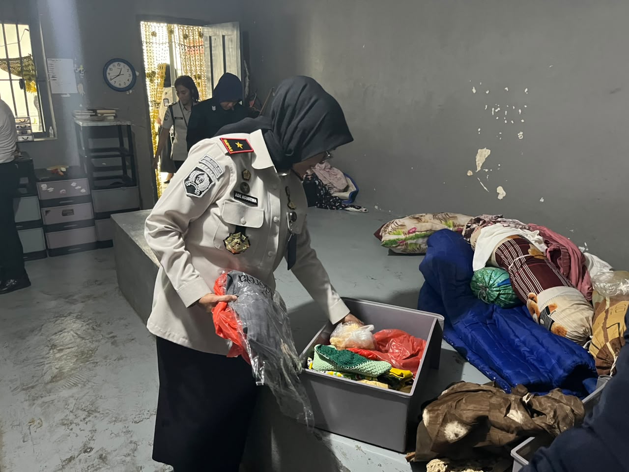 Kakanwil Ditjenpas Babel Pimpin Sidak dan Berikan Pengarahan di Lapas Perempuan Pangkalpinang