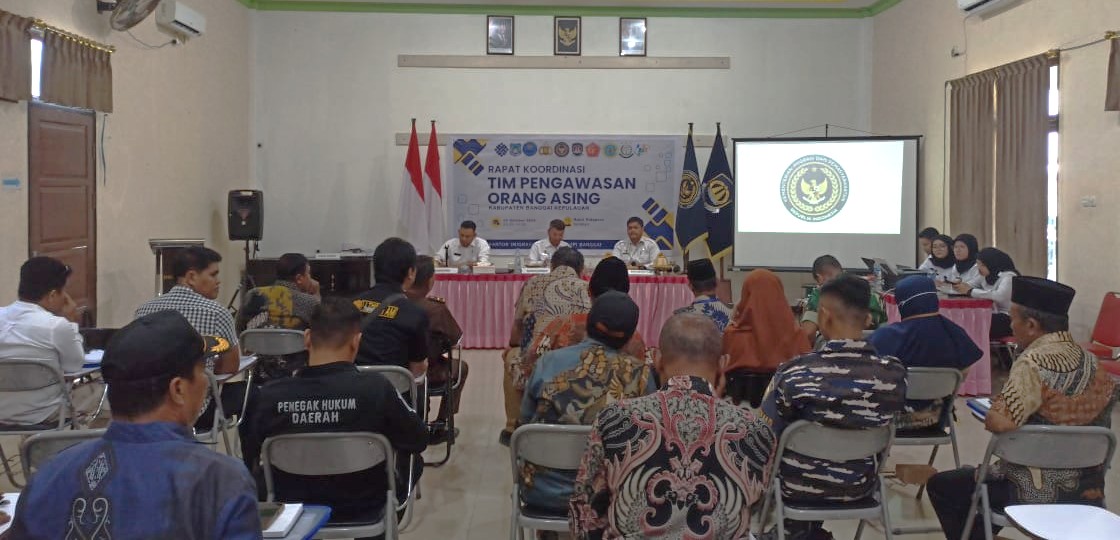 Sinergi Pengawasan Orang Asing, Imigrasi Banggai Gelar Rapat Koordinasi TIMPORA