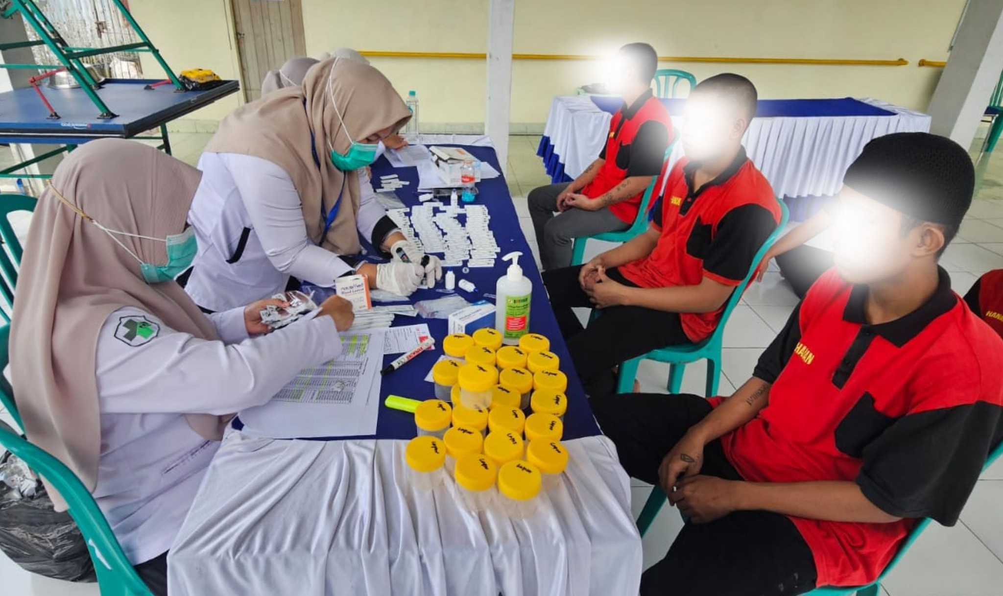 Cegah Penyakit Menular, Lapas Pangkalpinang Gelar Cek Kesehatan Gratis