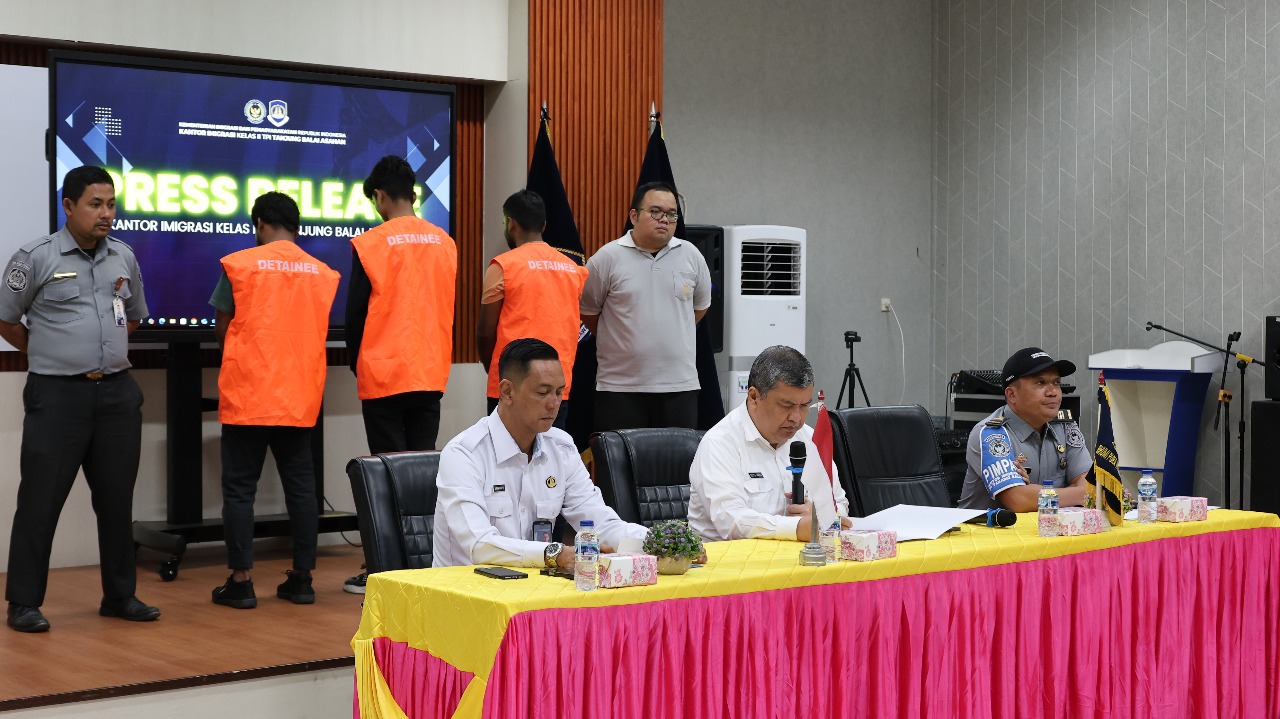 Antisipasi Penyelundupan Manusia, Imigrasi Tanjungbalai Asahan Selamatkan Tiga WNA Bangladesh