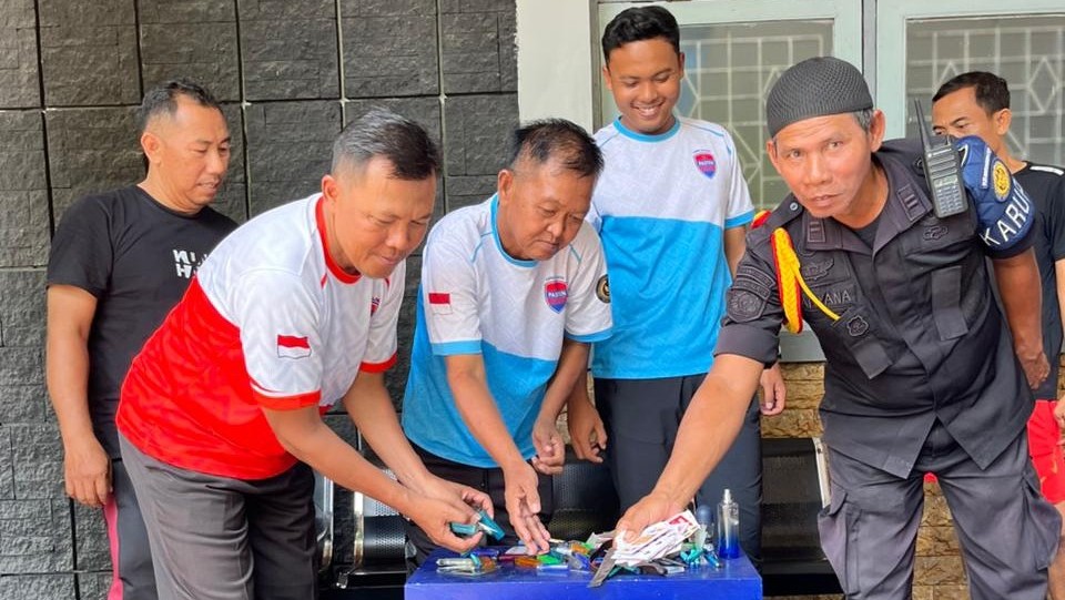 Jaga Keamanan dan Ketertiban, Lapas Klaten Musnahkan Barang Terlarang