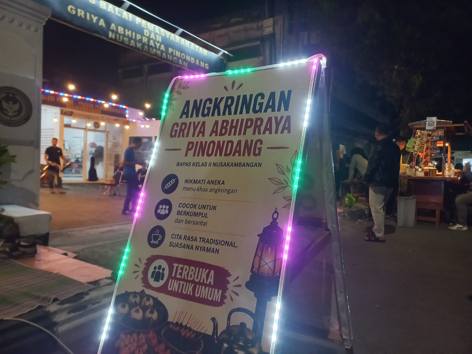 Angkringan Pinondang, Wajah Baru Reintegrasi Sosial Nusakambangan
