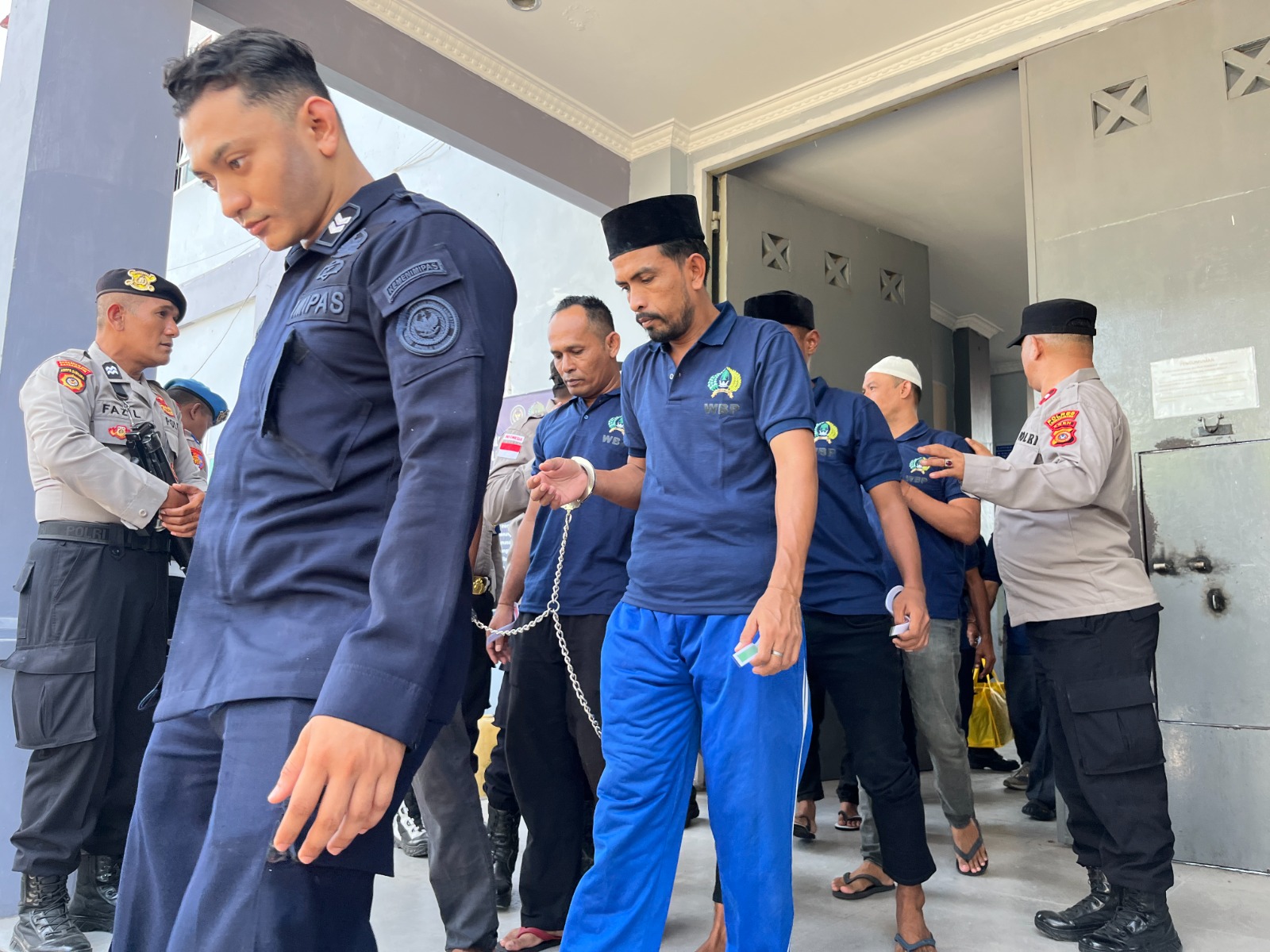 Kanwil Ditjenpas Aceh Relokasi 460 Warga Binaan ke Lapas Baru Punteut