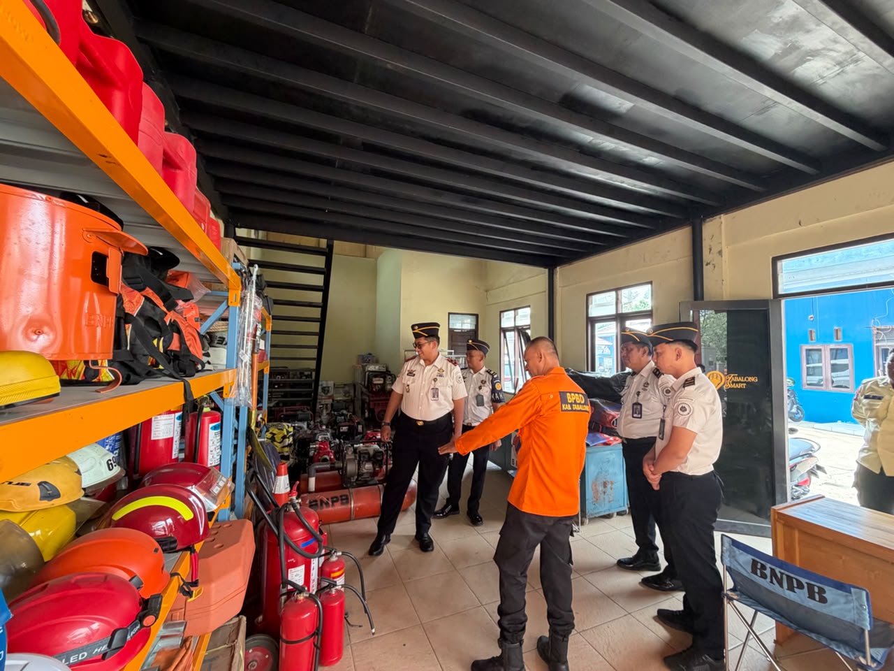 Tingkatkan Kesiapsiagaan Hadapi Kebakaran, Rutan Tanjung Perkuat Koordinasi dengan BPBD Tabalong