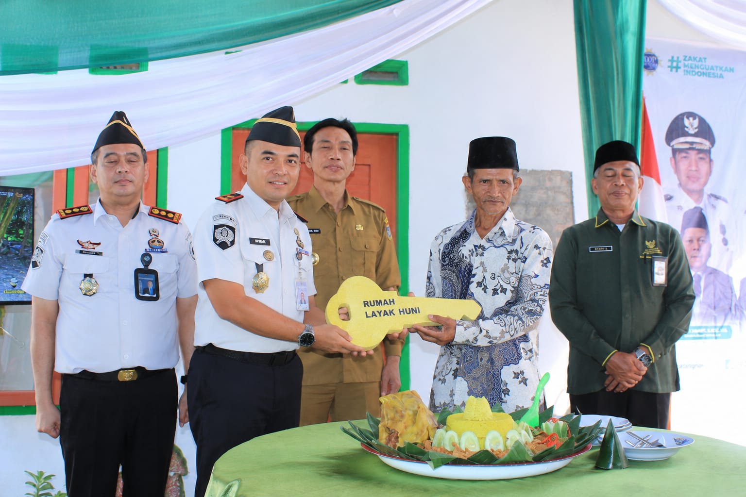 Kanwil Ditjenpas Jambi Resmikan Program Bedah Rumah Keenam Bersama BAZNAS Batanghari