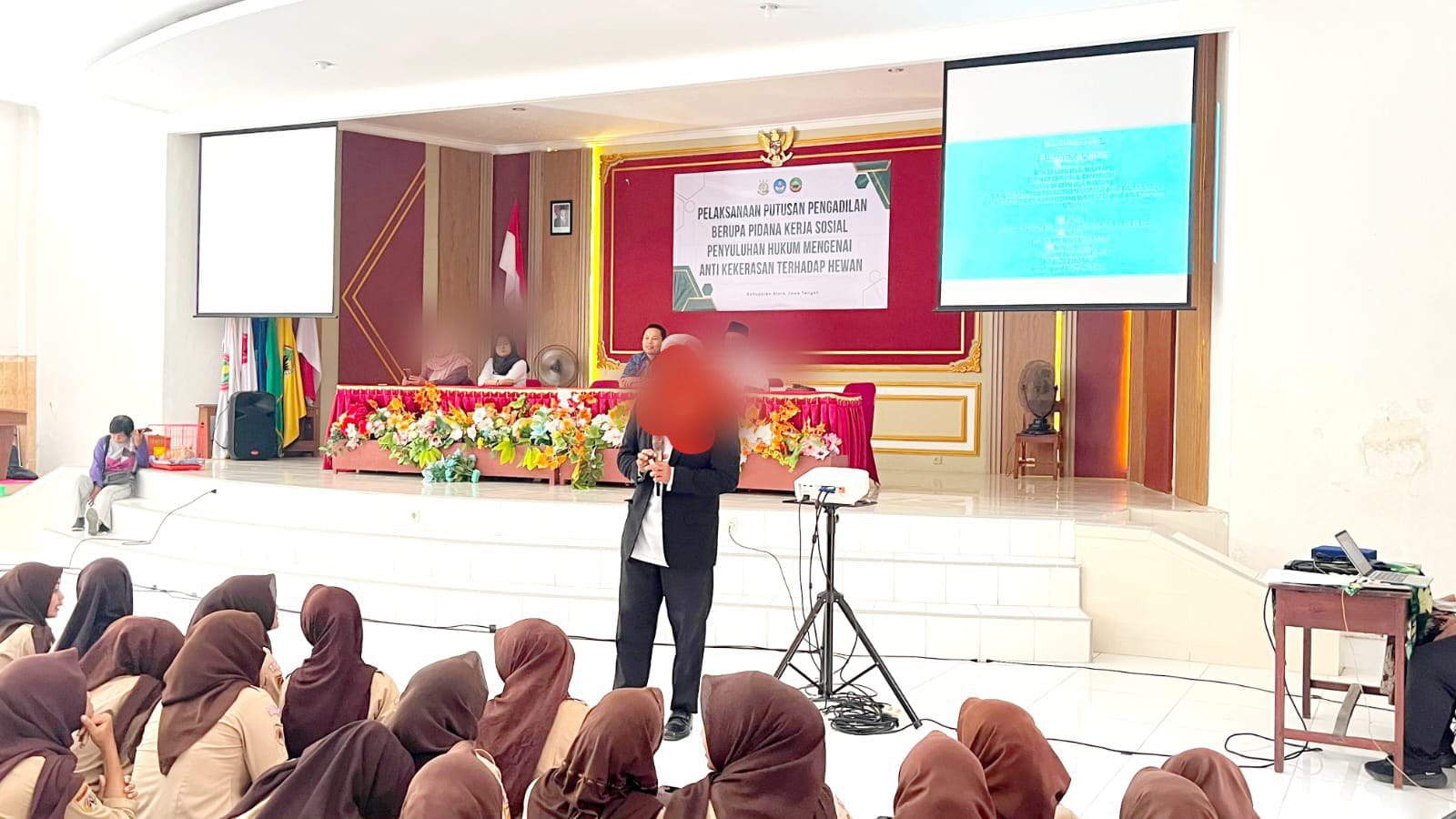 Bapas Pati Dampingi Pelaksanaan Pidana Kerja Sosial melalui Edukasi Anti Kekerasan terhadap Hewan