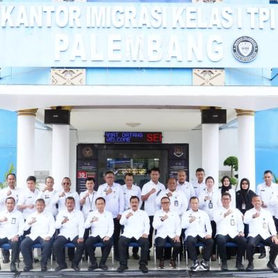 Kunjungan Menteri Imigrasi dan Pemasyarakatan Ke Palembang